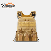 Chaleco táctico militar del desierto